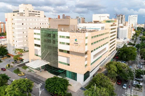 Clínica Iberoamérica en Barranquilla, institución de salud de alta complejidad en la costa Caribe.