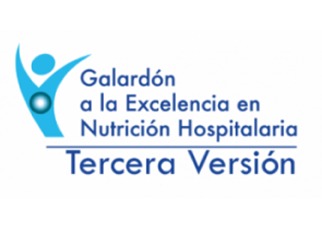 Galardón a la Excelencia en Nutrición hospitalaria